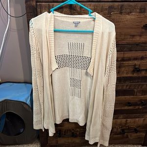 Tan Charlotte Russe cardigan